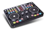 DJ-Tech I-Mix Reload MKII USB-DJ-Mixer/Controller mit Soundkarte (USB Kabel, Stereo Cinch Kabel und Deckadance Software)