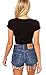 Vivian's Fashions Top - Crop Top, Short Sleeve