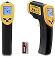 Etekcity Lasergrip 774 Non-contact Digital Infrared Thermometer, Yellow/Black