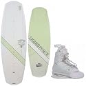 Liquid Force Diva Womens 135 wakeboard + LF Bindings 4-7