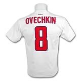 Washington Capitals Alexander Ovechkin NHL Player Name & Number T-Shirt (White)