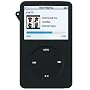iPod Video (30GB) Silicone Skin Case (Black)+ Lanyard + armband + Screen protector