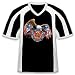 Fire And Rescue With Eagle Jersey Style T-shirt, American Flag Bald Eagle Mens Firefighter V-Neck Tee