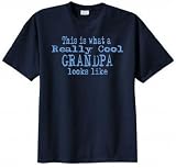 This is What a Really Cool Grandpa Looks Like Funny T-shirt