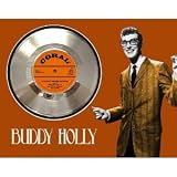 Buddy Holly "It Doesn`t Matter Anymore" Framed Silver Record A3