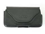 Samsung Glyde Premium Leather Lateral Holster with clip by Prima Cases