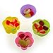 Mirenlife 48 Pack of Reusable and Non-stick Mini Silicone Baking Cups Muffin Cups Mini Cupcake Liners in Storage Container
