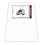 Best Quality Micro Fiber Sheet Set - Colorado Avalanche NHL /Color White Size Full