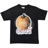 Reebok Kansas City Chiefs Youth Pumpkin Face Glow in the Dark Halloween T-Shirt