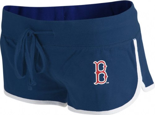 Buy Boston Red Sox Ladies Old School Knit Shorts