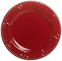 Signature Sorrento 11-Inch Round Dinner Plate, Ruby