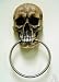Skull Skeleton Bathroom Kitchen Towel Holder Ring