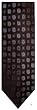 Men's Donald Trump Necktie Neck Tie 100% Silk Brown/Blue/Silver