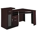 Vantage Corner Desk - Harvest Cherry