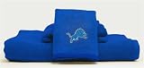 Detroit Lions Three Piece Embroidered Bath Towel Set