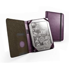 Tuff-Luv "Embrace" Tasche H�lle f�r Amazon Kindle 4 6" / 15 cm Buch Stil ? violett