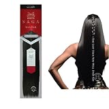 Milky Way Saga Gold Virgin Remy Human Hair 10S" Big Sale! #1 Jet Black