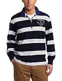 Nautica Men's Striped Wow 1/2 Zip polo Shirt Nautica Men's Striped Wow 1/2 Zip polo Shirt