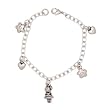 Clayvision Ballerina Dancer Charm Bracelet