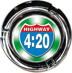 Image of DSX HWY 420 Glass Ashtray