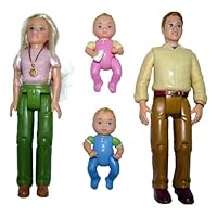 Fisher Price Loving Family Dollhouse Twin Time Dolls