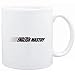 Mug White " FASTER THAN A English Mastiff " Dogs