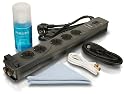 Philips SWV 8433 TV-Starter Kit (HDMI-Kabel, Steckdosenleiste, LCD-Reinigung, Koax-Kabel)