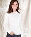 LAT Sportswear Junior Stylish Long-Sleeve Longer Length T-Shirt, White, Large