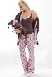 The Olian 5pc. Nursing Pajama Set