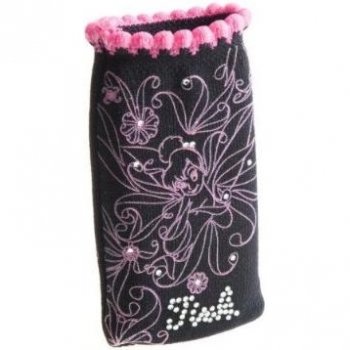 Tinkerbell Sock For Mobile Phone