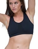 Body Up Womens Exercise & Fitness Bra,Black,Small