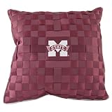 Square Pillow - Mississippi State Bulldogs NCAA College Athletics