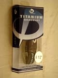 New Phiten Small Bracelet Star Navy Titanium Signature