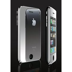 Spiegel Displayschutzfolie f�r Apple iPhone 3G & 3GS Spiegeleffekt / Silber