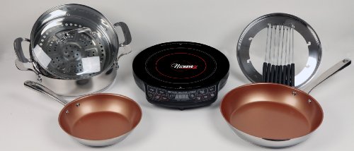 Nuwave Pic Precision Induction Cooktop With Complete Cookware