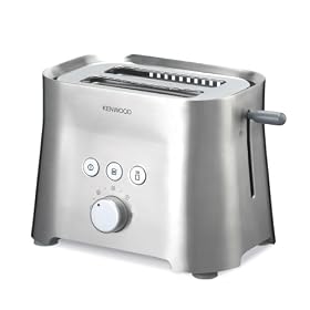 Kenwood Elan TTM602 Toaster, 2 Slice (Brushed Metal)