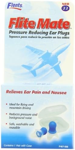 Flents Flitemate Pressure Reducing Earplugs - 1 Pair by US Health