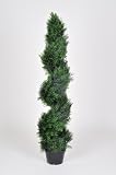 Artificial 4 ft. Cedar Spiral Topiary
