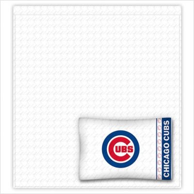 Sports Coverage MLB Chicago Cubs Sheet Set Queen