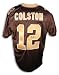 Autographed Marques Colston New Orleans Saints Reebok Authentic Black Jersey