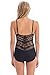 Robin Piccone Women's Mia Crochet One-Piece Swimsuit