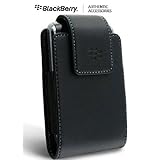 OEM (Original) Vertical Leather Case Pouch with Swivel Belt Clip for Alltel BlackBerry Curve 8530