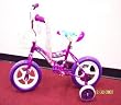 12 Inch Childrens Bike w/ Front Storage Basket (Purple Color)