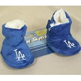 Los Angeles Dodgers MLB Baby High Boot Slippers - 0-3 Months