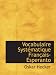 Vocabulaire Systématique Français-Esperanto Vocabulaire Systématique Français-Esperanto