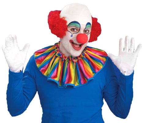 Adult Wacky Clown Baldy Head Top