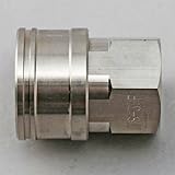 バルブレス中圧用ソケットカプラー・ステンレス(オネジ取付用) TS-3SF-SUS
