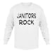 Janitors Rock Adult Long Sleeve T-Shirt Various Colors