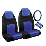 Pilot Automotive SC-305B Neoprene Combination Seat Cover Kit, (5 Piece)