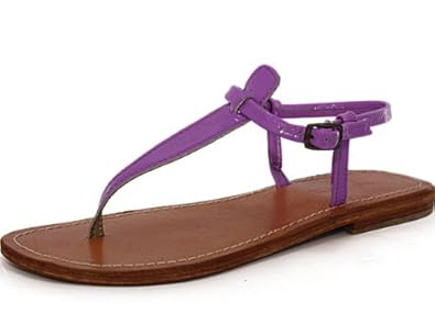 Les Trop&eacute;ziennes Sandales entredoigt Narvil violet 40